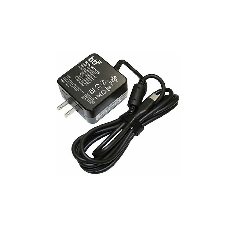 BTI 300W Type-C Laptop Adapter & Charger for Chromebook, Black (5A10W86249-BTI) image 1
