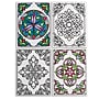 S&S Color-Your-Own Stained Glass Window Clings II, 24/Pack (SG864)~#|#~364A2B7D-D33B-43DE-9A4F6ECC4DBCCA70_sc7