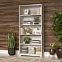 Bush Furniture Cabot 66"H 5-Shelf Bookcase with Adjustable Shelves, Linen White Oak (WC31166)~#|#~364CD385-0C32-416C-9EC22BE26BAFA8BF_sc7