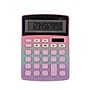 Pep Rally US 10-Digit Battery/Solar Powered Basic Calculator, Assorted Patterns (58907)~#|#~364FC346-B21E-4241-934B3B6B878153DA_sc7