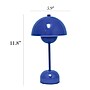 Simple Designs Mushroom Magic LED Table Lamp, Blue (LD1069-BLU)~#|#~36558D55-3F02-44BB-913AAE983EBC754B_sc7