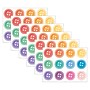Carson Dellosa Education Crafty and Cool Buttons Cutouts, 36/Pack, 6 Packs/Bundle (CD-120659-6)~#|#~3655FB8E-7A36-4019-BBA3A5532E9CDA52_sc7