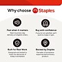 Staples 14.875" x 11" Business Paper, 20 lbs., 100 Brightness, 2700/Carton (177113)~#|#~36565A0E-CD76-48FE-AEA3E00AD03D834F_sc7