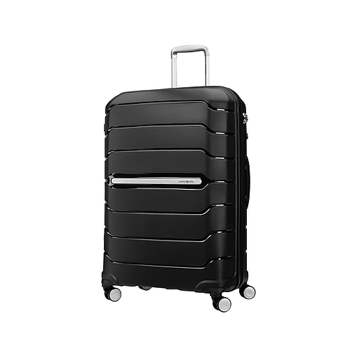 Samsonite Freeform 4-Wheel Spinner Luggage, Black (78257-1041) | Staples