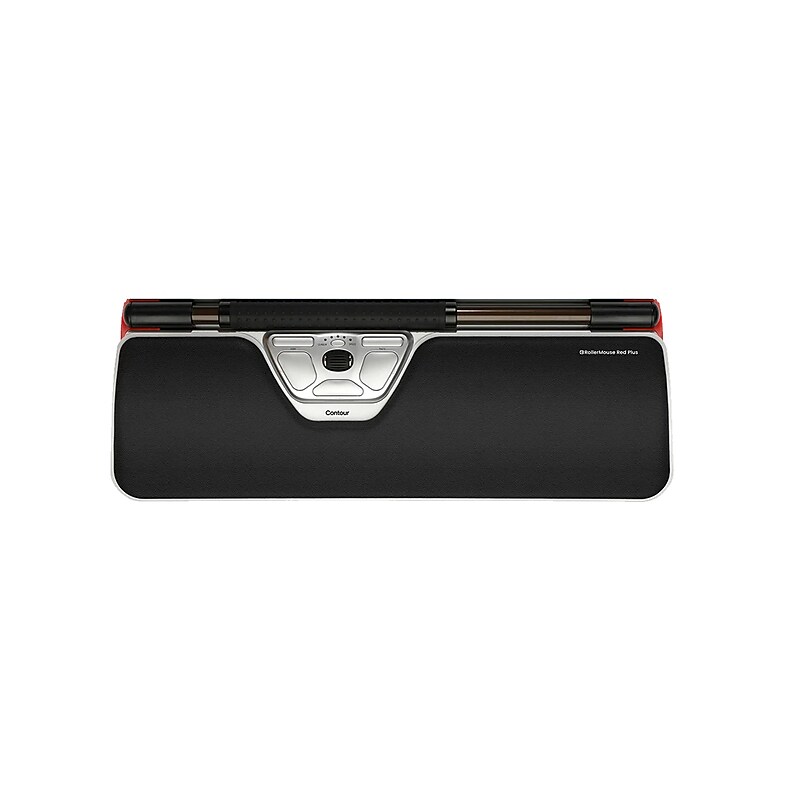 Contour Design RollerMouse Red Plus Wireless Ergonomic Ambidextrous Rollerbar USB Mouse, Black (CDRMRED10210) image 1