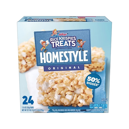 Kellogg's Rice Krispie Treats Homestyle Original Cereal Bar, 1.16 oz