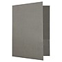 JAM Paper Two-Pocket Linen 2 Pocket Cardstock Presentation Folder, Gray, 25/Pack (386LGYA)~#|#~366DA898-82E0-4301-B2CC21825E11EC5B_sc7