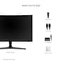 ViewSonic 24" Curved 165Hz LED Gaming Monitor, Black (VX2418C)~#|#~366DE558-BBDA-4426-BC48A204C6E7120C_sc7