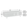 Sauder Boulevard Café 46"W x 22"D Coffee Table, Black (420645)~#|#~36713C4B-EAFE-4402-83AE4B47AAE45C4B_sc7