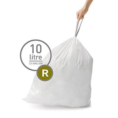 simplehuman Code R Custom Fit Drawstring Trash Bags in Dispenser Packs - Thumbnail 3