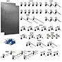 Triton Products LocBoard Stainless Steel Pegboards with 45 pc. LocHook Assortment (LB2-SKit)~#|#~3679D50E-AA43-43A1-853C3AA3CB486463_sc7
