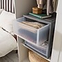 Iris Stackable Storage Drawer, Gray, 2/Pack (500256)~#|#~367B108B-9E4F-4DCD-92F62C0FE8CFE07B_sc7