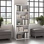 Bush Business Furniture Hustle Tall 5 Shelf Bookcase, White (HUB230WH)~#|#~367FA0DE-7B7A-4A47-92020D925A2C7246_sc7