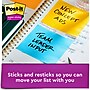 Post-it Full Adhesive Notes, 3" x 3", Energy Boost Collection, 30 Sheet/Pad, 4 Pads/Pack (F3304SSAU)~#|#~36853FBA-3EC1-4607-B581BFDB6EDFB558_sc7
