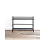 Advantus FlipShelf 2-Shelf Steel Rack, 18" x 26.75" x 12", Black (38780)~#|#~36910490-B0A0-4D0D-9AF140774CE118AB_sc7