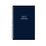 Undated Blue Sky Perpetual 5.5" x 8.5" Daily Planner, Plastic Cover, Navy Blue (141138)~#|#~369129B7-88F8-4049-9E5917F69E60F4E8_sc7