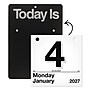 2027 AT-A-GLANCE Today Is 6" x 6" Daily Calendar Refill Pages, White/Black (K1-50-27)~#|#~3694913F-888C-4FAE-80F10ACEFEDD38B8_sc7