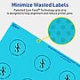 Avery Laser/Inkjet Multipurpose Circle Labels, 2.25" Dia., Bright Blue, 120/Pack (94510)~#|#~369736A6-B1EA-40C5-A42C4FB042A619D8_sc7