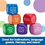 Learning Resources Conversation Cubes, Social Emotional Learning, Assorted Colors, 6 Pieces (LER7300)~#|#~369D84CE-0DC1-4285-B803A0A8C0DD0E65_sc7