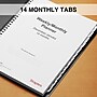 2024 Staples 8" x 11" Weekly & Monthly Appointment Book, Black (ST21488-24)~#|#~36A0A22E-E8DD-4764-94726A7E26B3B370_sc7