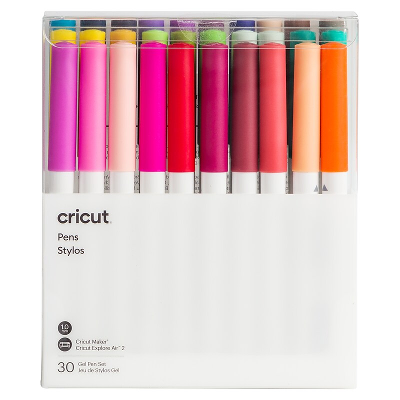 Cricut Ultimate Die-Cutting Pens, Assorted Colors, 30/Pack (2008026) image 1