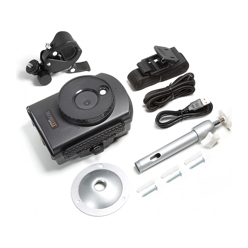 TECHNAXX TX-164 Indoor/Outdoor Time Lapse Camera, Black (4922) image 1
