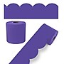 Carson Dellosa Education Rolled Scalloped Bulletin Board Border, 3" x 65', Deep Purple, 3/Bundle (CD-108537-3)~#|#~36AA4EA9-F202-44B9-9EBDF00D14CF1D79_sc7