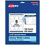Avery Laser/Inkjet Round Multipurpose Labels, White, 9 Labels/Sheet, 100 Sheets/Pack (94502-WGP100)~#|#~36AB1ACE-B820-4E4C-86EB04324EE66FAB_sc7