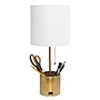 Creekwood Home 18.5" LED Table Lamp with USB Port, Gold (CWT-1007-GL)~#|#~36AC5479-8D07-4B22-B6451CF341470E9D_sc7