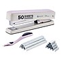 Bostitch Office Titan Heavy Duty Desktop Stapler, 50-Sheet Capacity, Staples Included, White/Purple (B615-WHP-VP)~#|#~36AEB277-ADBA-4341-9FFC311552F0BD7F_sc7