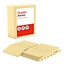 Staples Sticky Notes, 3" x 5", Yellow, Recycled Paper, 1200 Sheets – Eco‑Friendly Self‑Stick Notes for Lists & Reminders~#|#~36B83867-6C13-43BC-9B51E78A26FA04D1_sc7