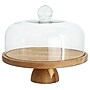 MegaChef Acacia Wood Cake Stand, Wood (935122132M)~#|#~36BD7AFD-76E6-475F-B3A1C67C72D306A0_sc7