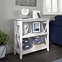 Bush Furniture Key West 30"H 2-Shelf Bookcase with Adjustable Shelf, Pure White Oak (KWB124WT-03)~#|#~36BF7DBD-7DE3-43AA-8FE475A5EA98D713_sc7