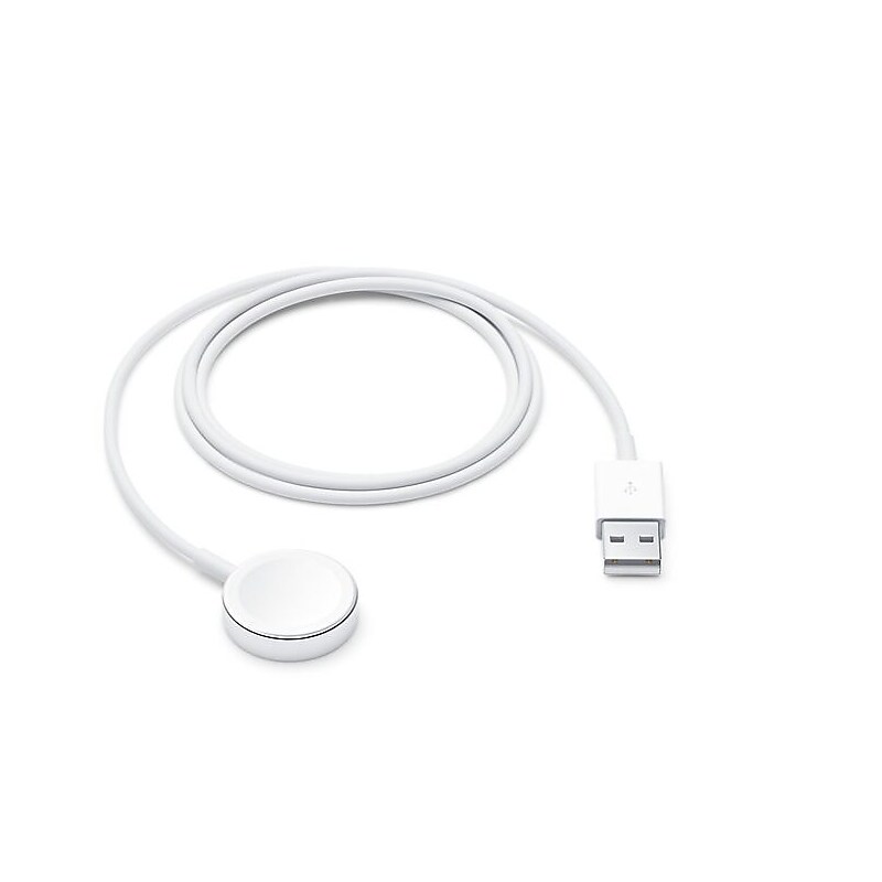 Apple Watch Magnetic Charging Cable, White (MX2E2AM/A) image 1