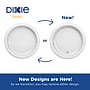 Dixie Basic 8.5" Paper Plates, White, 125 Plates/Pack (DIX-DBP09W)~#|#~36C106C5-E155-40D2-B51A0C13188F9C72_sc7