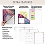 2026 Global Printed Products Essential Pro 7" x 9" Weekly & Monthly Planner, Paperboard Cover, Pastel Peacock (ESPRO-CY26-79-61)~#|#~36C3DF06-0F5B-433A-AB9830BF3B4312E6_sc7