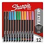 Sharpie Felt Pen, Fine Point, 0.4 mm, Assorted Ink, Dozen (1802226)~#|#~36D031A4-FD15-4987-A81BD601D1AA006C_sc7