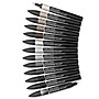 Winsor & Newton Promarker Dual-Tip Brush Alcohol Based Marker, Neutral Gray Tones, 12/Pack (WNX0290144)~#|#~36D1A610-1DAE-45A2-9EBACDAA9268DA36_sc7
