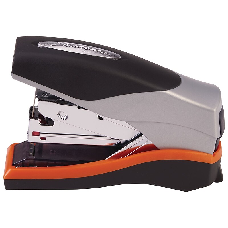 Swingline Optima 40 Compact Reduced Effort Stapler, 40-Sheet Capacity, Black/Silver (87842) image 1