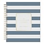 Planning Calendar DD Rugby Stripe Navy Frosted PP 8x10 RY26 Daily/Mthly Safety Wirebound -~#|#~36E09BDA-923A-4002-9F9CA30B65E6D0B5_sc7