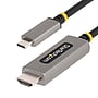 StarTech 6.6' 8K USB-C to HDMI Adapter Cable, Male to Male, Space Gray (135B-USBC-HDMI212M)~#|#~36E27B0E-81B3-4FDC-924FCA3DB08A3557_sc7