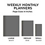 2026 TF Publishing Classic Plaid 6.5" x 8" Calendar Year Weekly & Monthly Planner, Paperboard Cover, Multicolored (26-9218)~#|#~36E78BFB-A4BF-48BB-A86CD46CF0A262A3_sc7