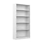 Bush Furniture Universal 72"H 5-Shelf Bookcase with Adjustable Shelves, Pure White (WL12417)~#|#~36ED6649-3381-425C-9DAA694A29448767_sc7