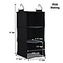 Household Essentials Hanging Closet Organizer, 3 Shelf (7604-1)~#|#~36F27C1A-F5F3-4DC9-91AF4F31E4284FD7_sc7