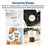 Avery Square Integrated Cards, Matte White, 300/Pack (19479399827)~#|#~36F4339D-6866-4CBE-9F67BE93C29648A2_sc7