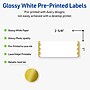 Avery Laser/Inkjet Rectangle Multipurpose Labels, 1" x 2-5/8", White, 160/Pack (S00-D1T)~#|#~36F7DAF0-06EB-441A-A5EFDA39028B05E3_sc7