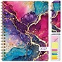2027 Excello Brands 9" x 11" Weekly & Monthly Standard Planner, Paperboard Cover, Rainbow Gold Marble (FSHN-CY27-8511-36)~#|#~36FF334F-0931-4047-8EB70E454430DD0D_sc7