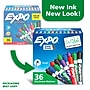 Expo Low Odor Tank Dry Erase Marker, Chisel Tip, Assorted Colors, 36/Pack (1921061)~#|#~370580AB-531D-4B04-B45936E6CB547158_sc7