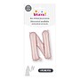 Party City (Air-Filled) 16" "N" Foil Balloon, Dusty Rose (AM 1 10008 1-92)~#|#~3708AEE1-29F3-418C-84737E659818BCB8_sc7