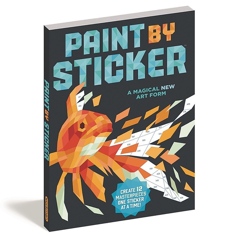 Workman Paint by Sticker Activity Book (PS1452) image 1